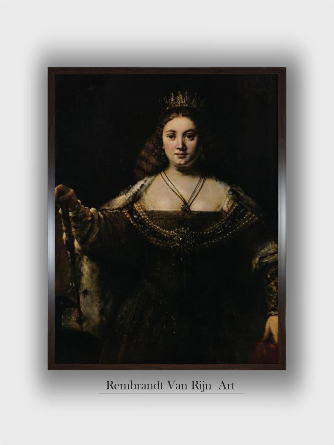 The Art House Black  Juno Wooden Wall Painting