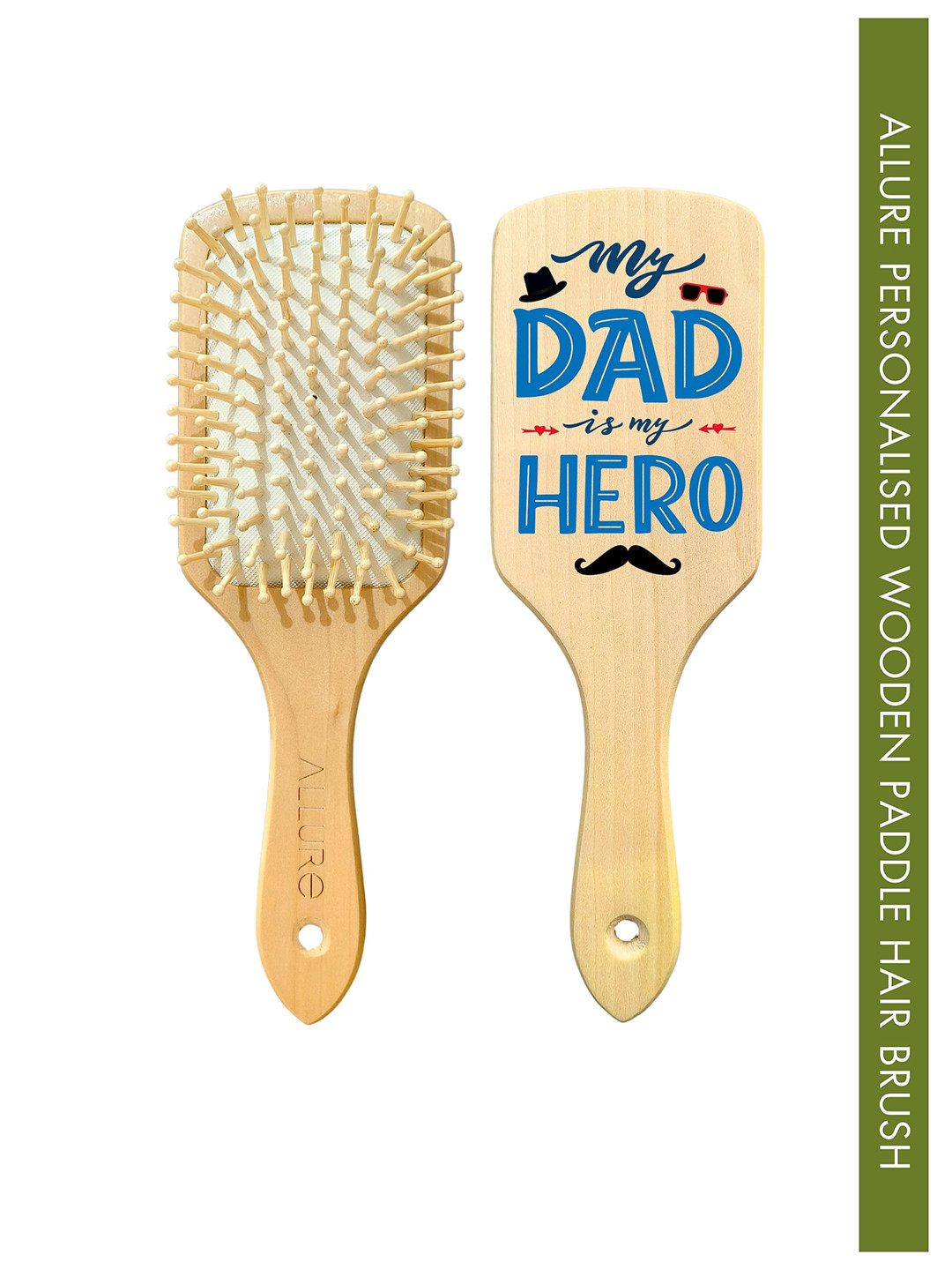 ALLURE Printed Paddle Hair Brush