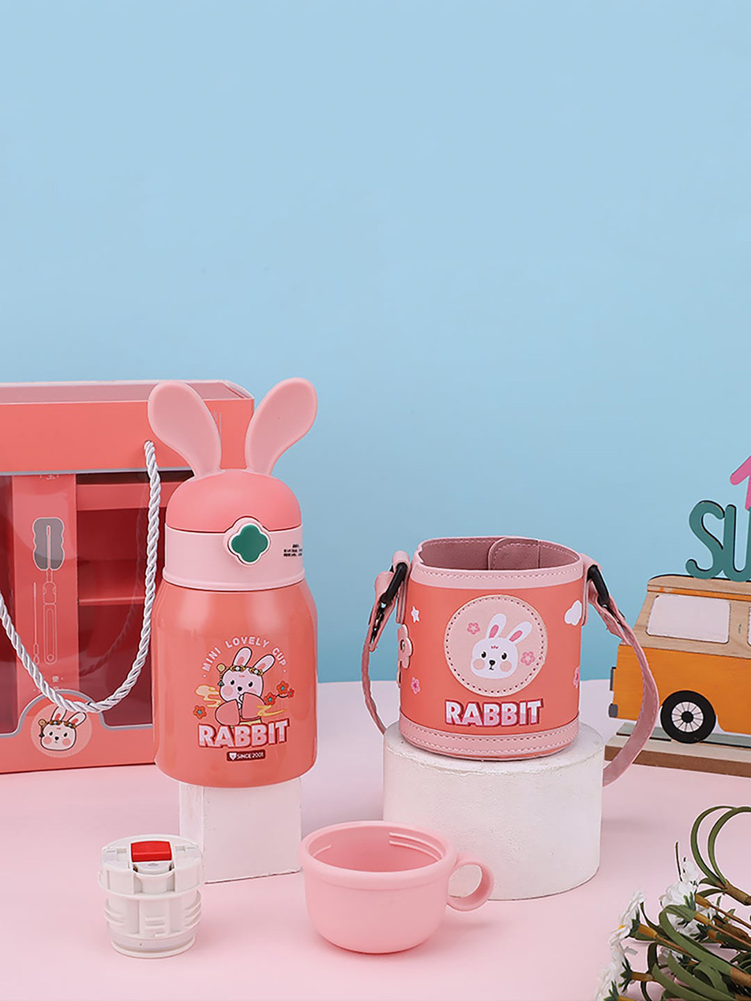 Little Surprise Box LLP Conversational Stainless Steel Double Wall Vacuum Flask - 550ml