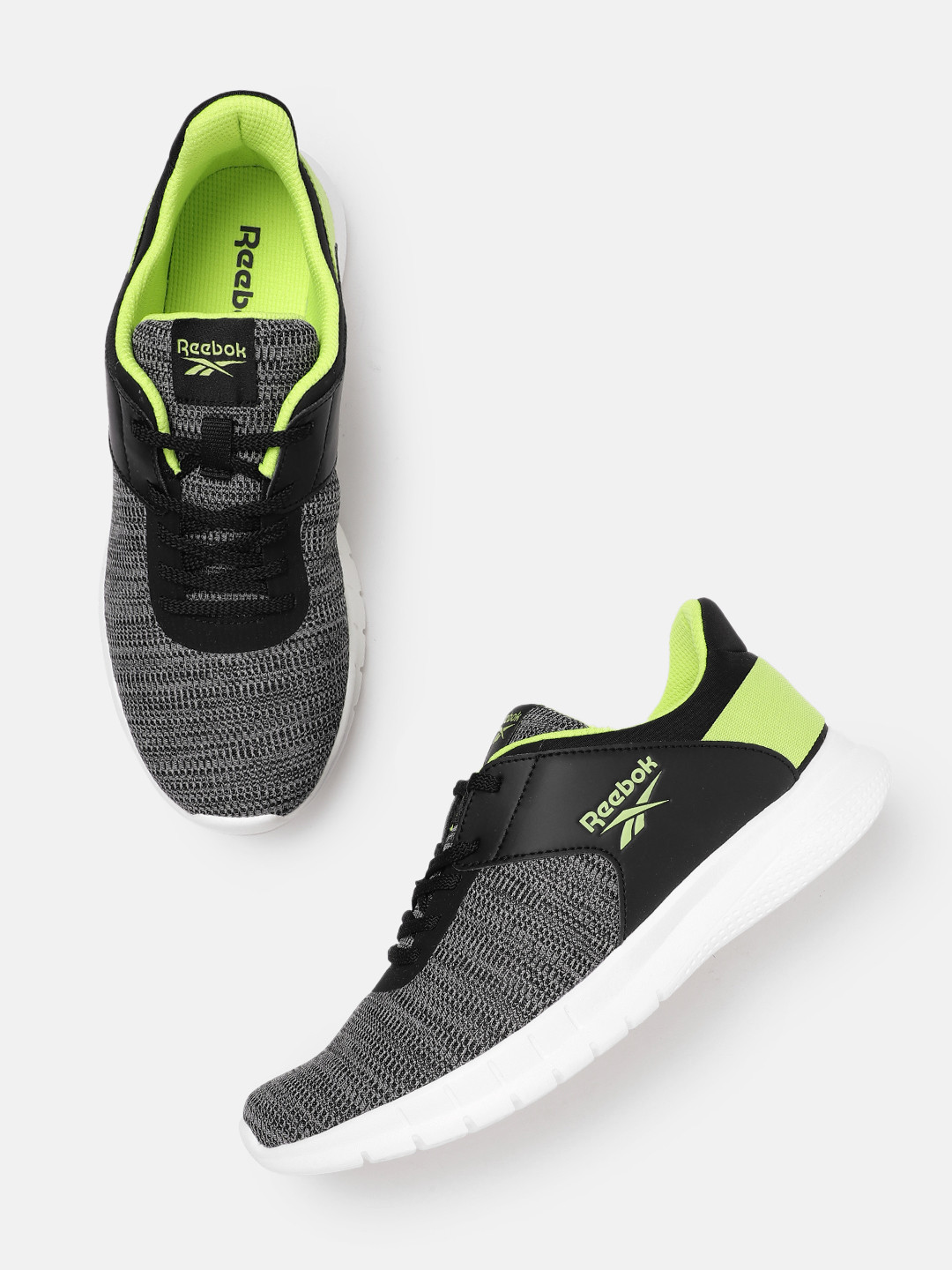 Reebok Men Woven Design Genesis Runner Shoes