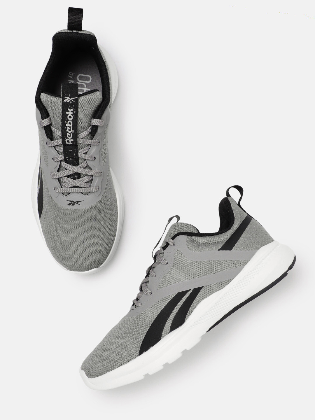 Reebok Men Woven Design Amplified Runner Shoes