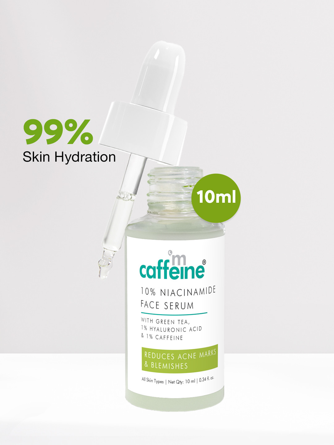 MCaffeine 10% Niacinamide & Green Tea Serum - 10ml