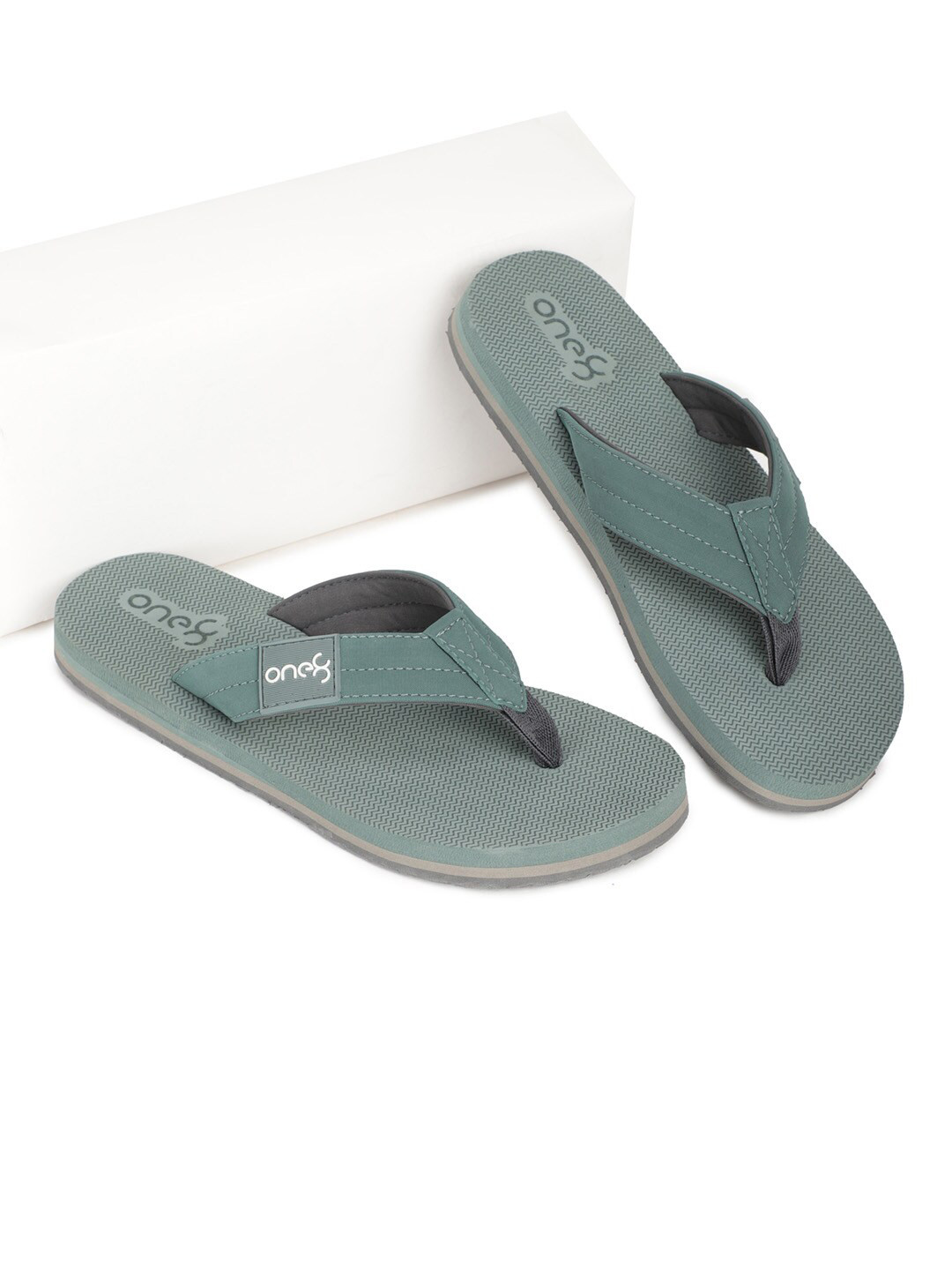 One8 Men Water Resistant Thong Flip-Flops
