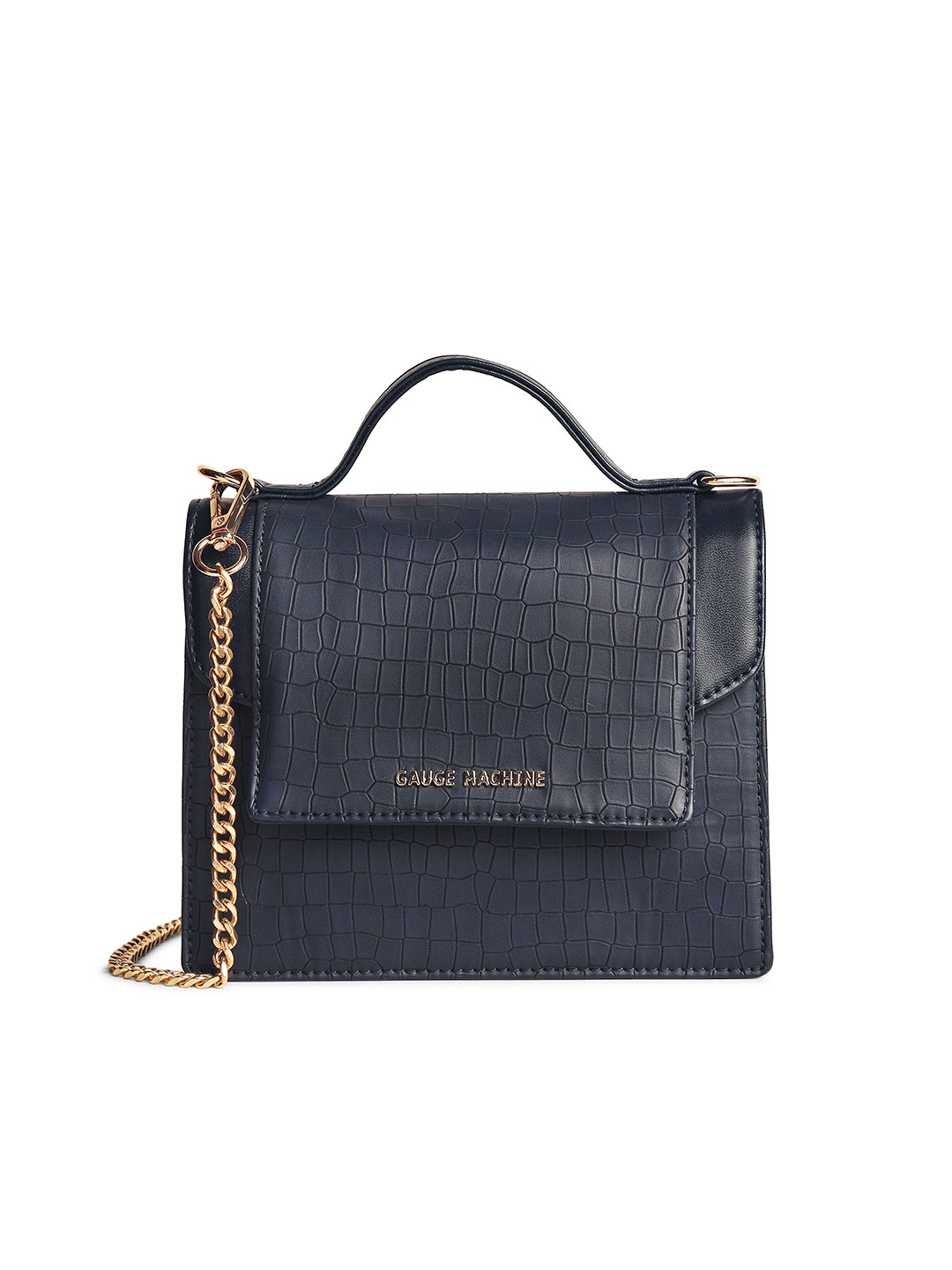 Gauge Machine Textured Structured Sling Bag