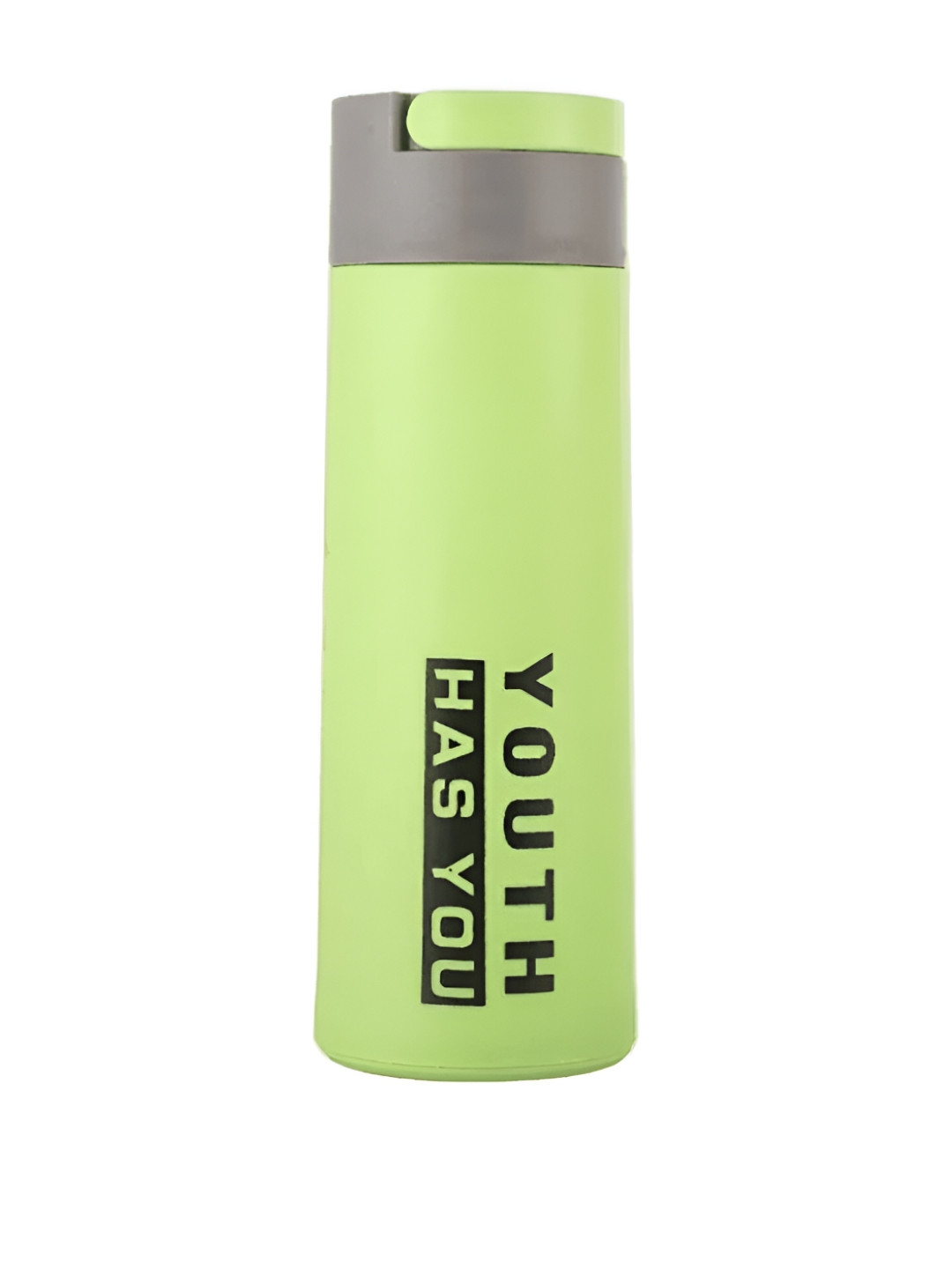 WELOUR Green Glass Printed Water Bottle