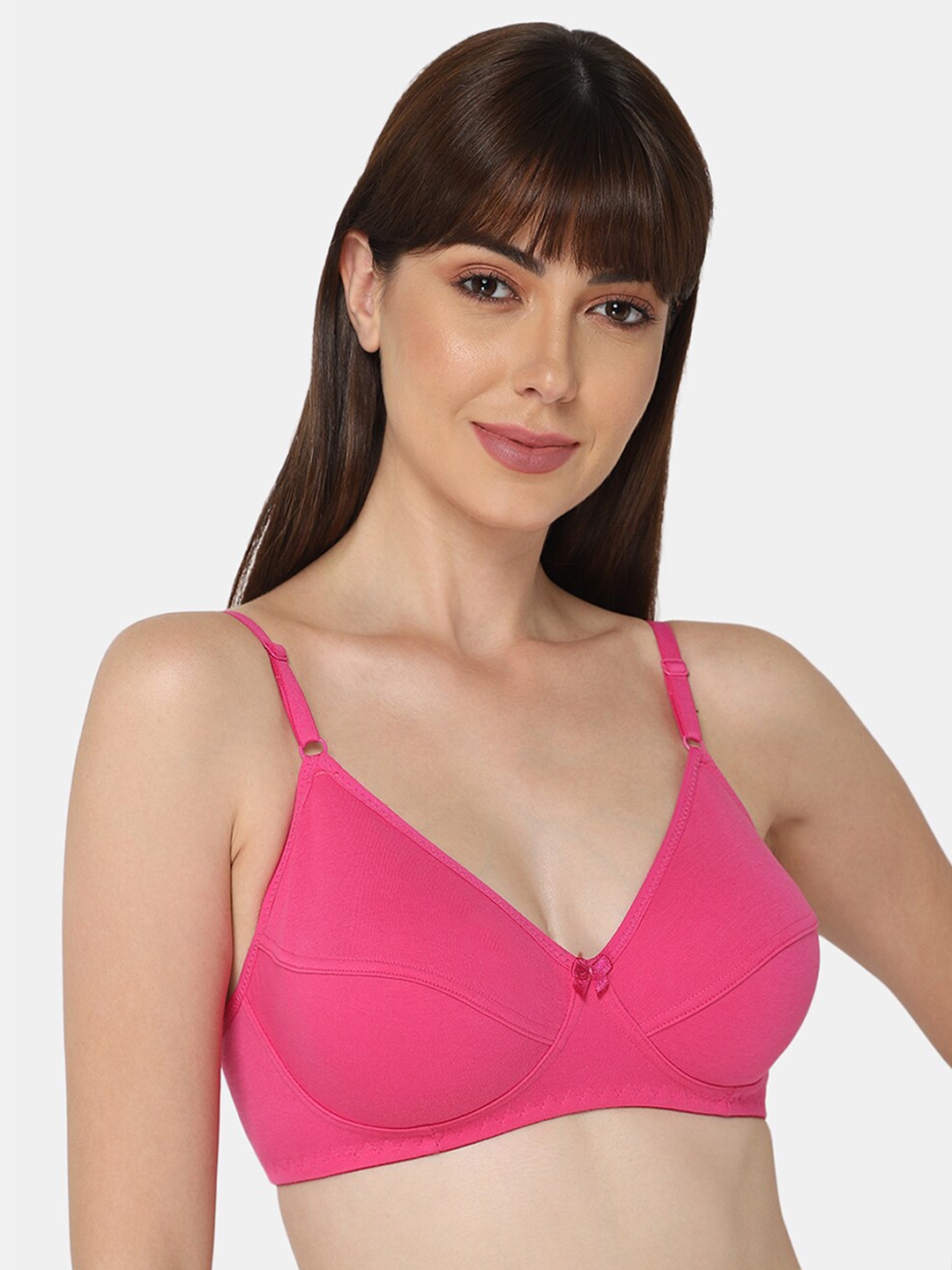 Buy Intimacy LINGERIE Medium Coverage Everyday Cotton Bra With All