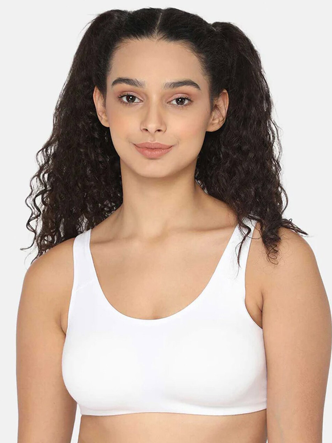 intimacy LINGERIE Full Coverage Training or Gym Cotton Workout Bra With All Day Comfort