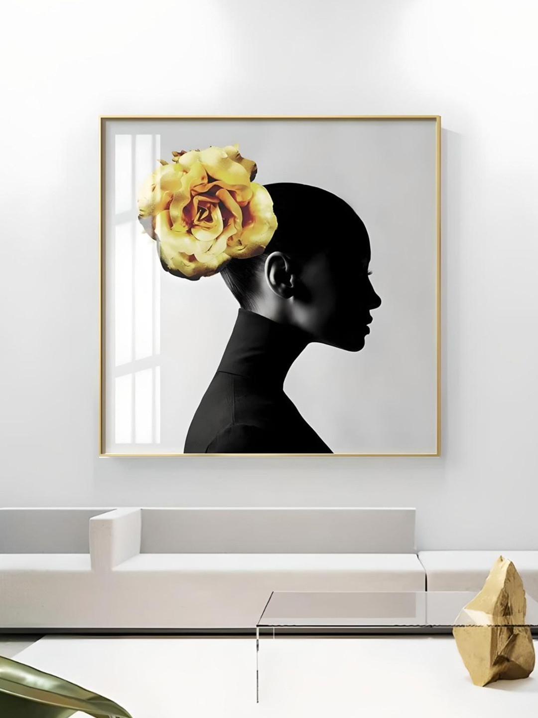 THE HANDMADE FLAIR Wood Wall Square Paintings Wall Art - 40 x 40 In