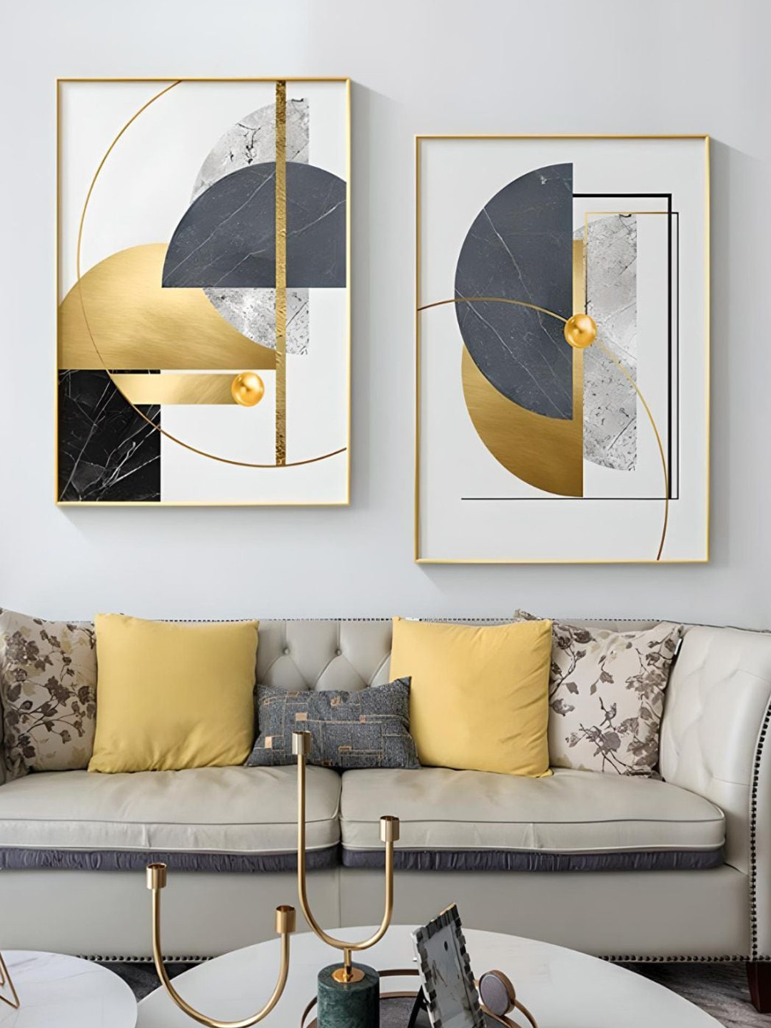 THE HANDMADE FLAIR 2 Piece Wood Wall Art