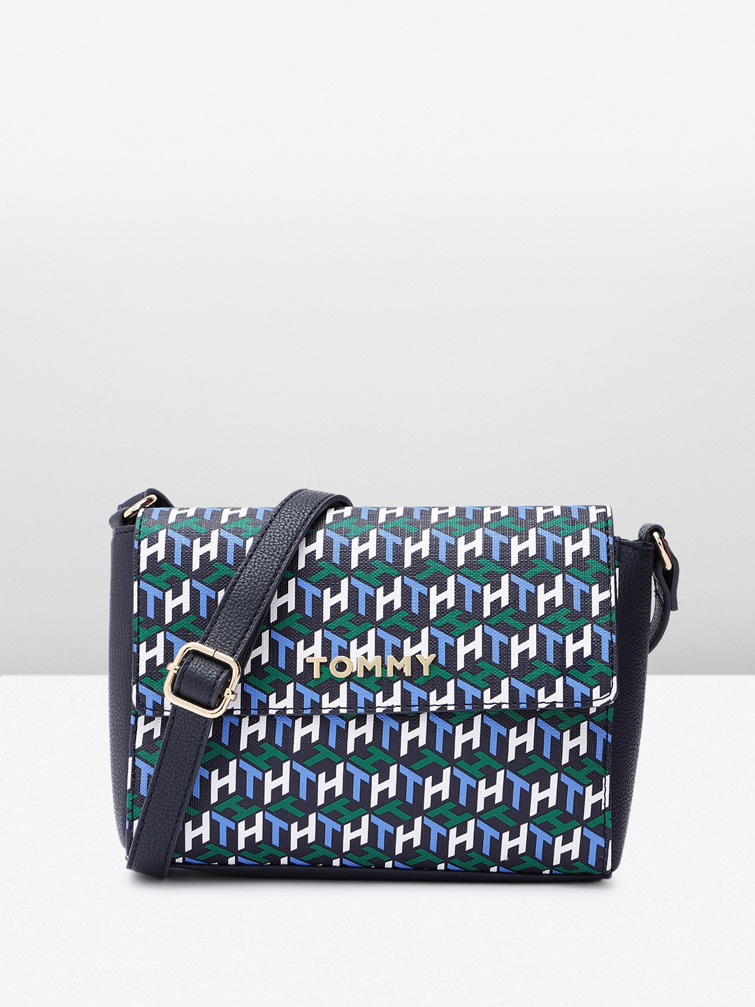 Tommy Hilfiger Brand Logo Printed Sling Bag