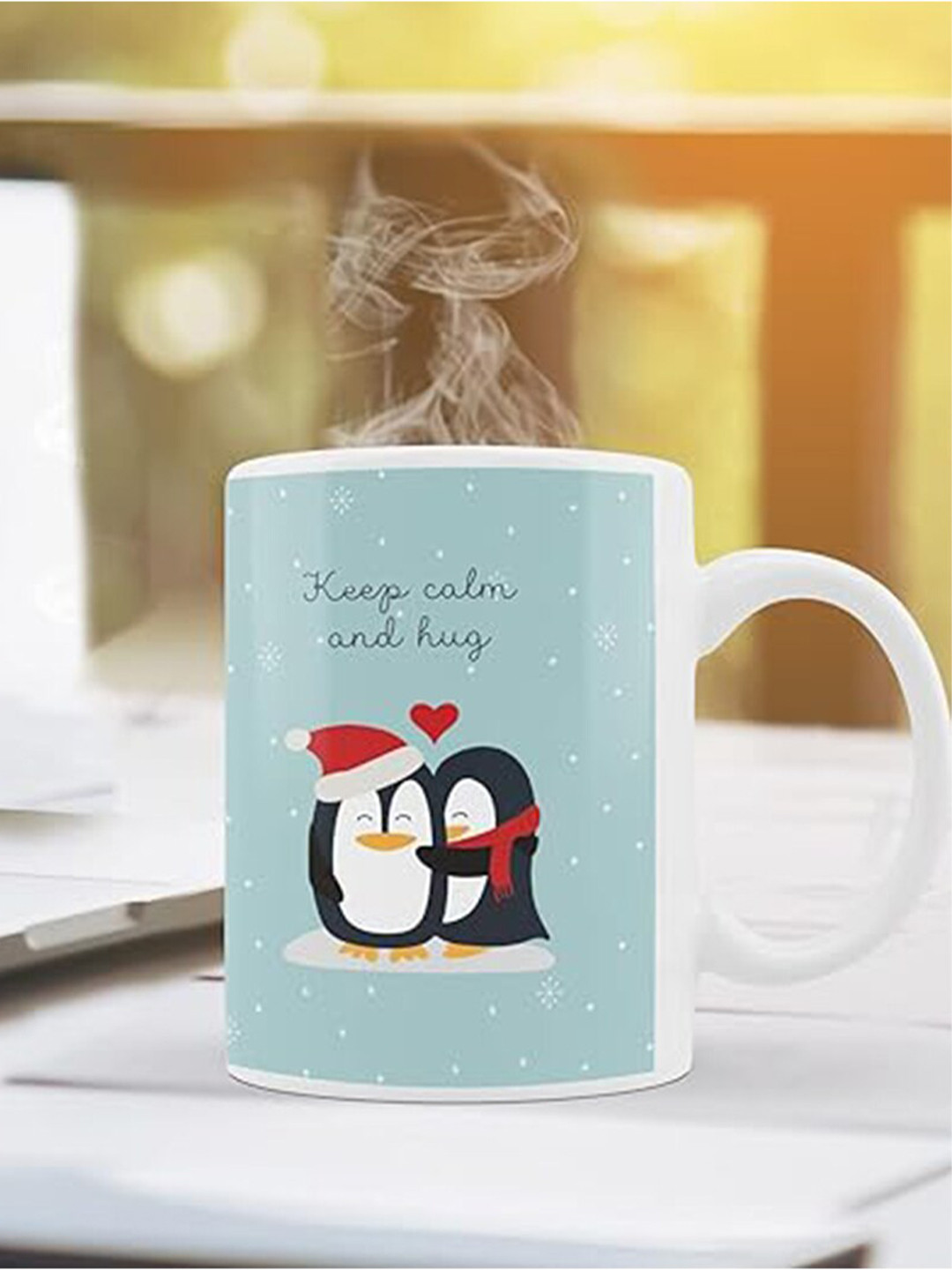 Kaameri Bazaar Green & White 3 Pieces Printed Home Gift Set