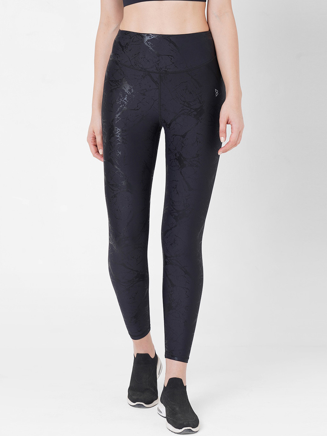 BODD ACTIVE Women Patterned High-Waisted Tights