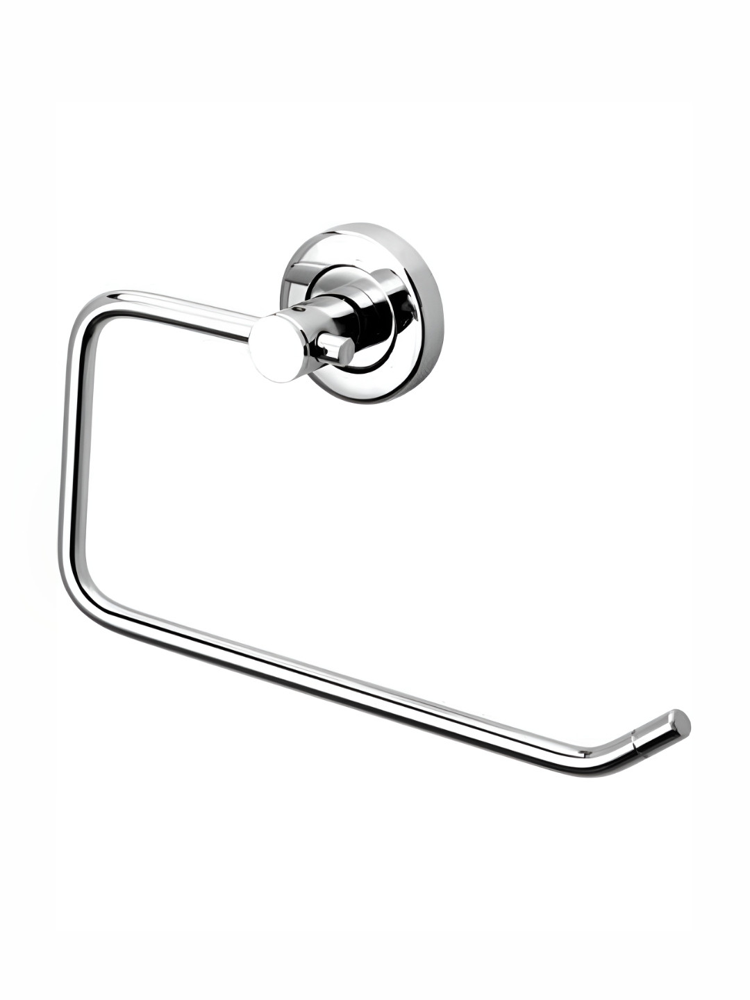 Well Set Silver Toned Stainless Steel Towel Rod