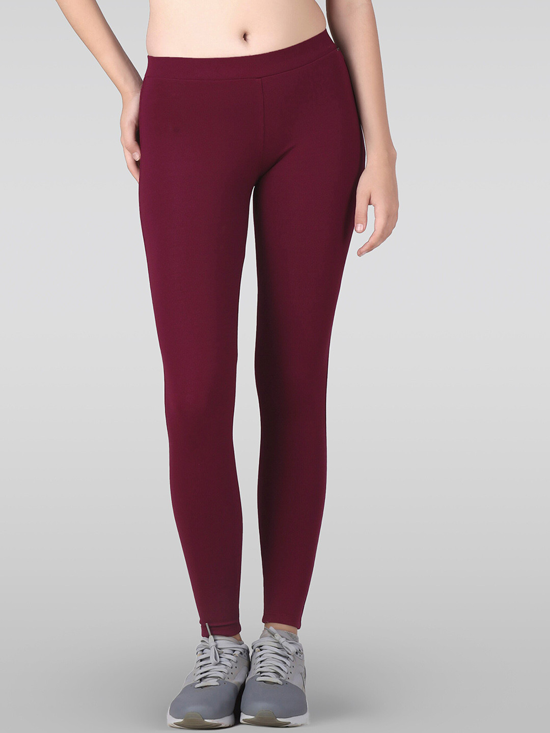 LAASA  SPORTS Slim Fit Dry Fit Ankle Length Sports Tights