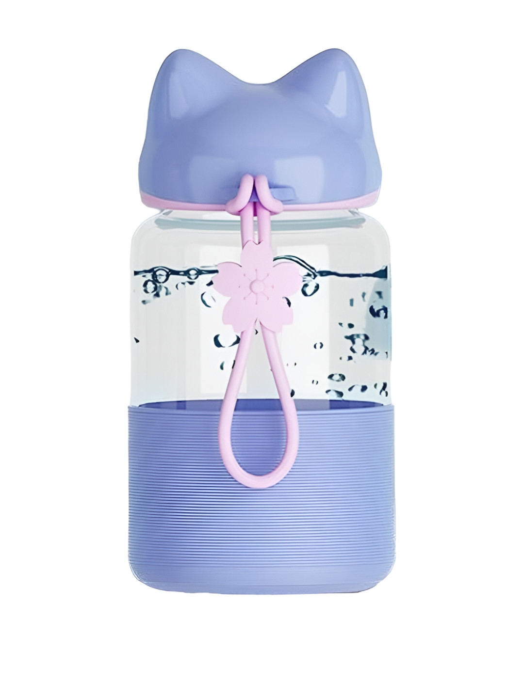 WELOUR Lavender Glass Solid Water Bottle 350 ML
