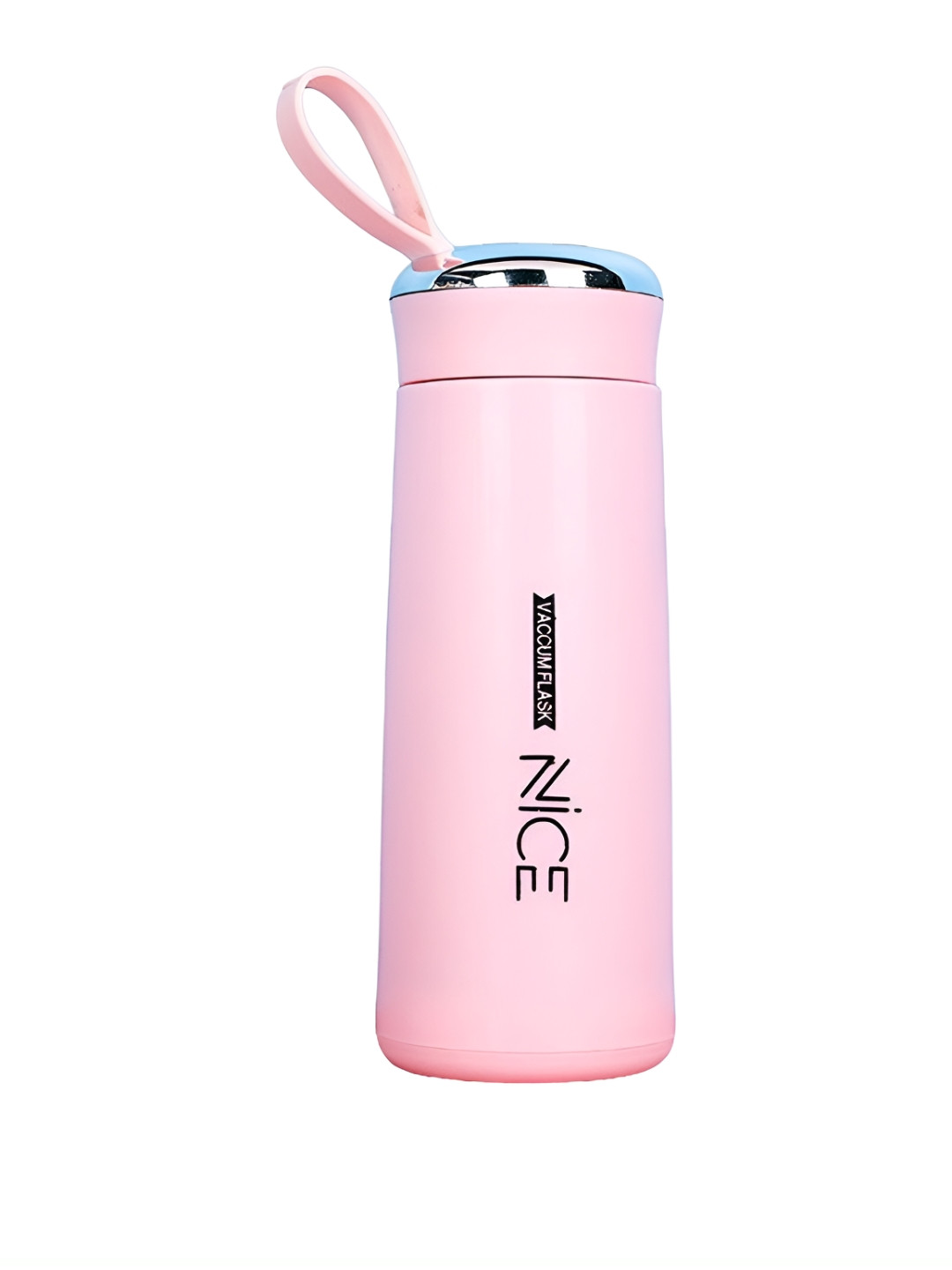 WELOUR Nice Pink Glass Solid Water Bottle 450 ML