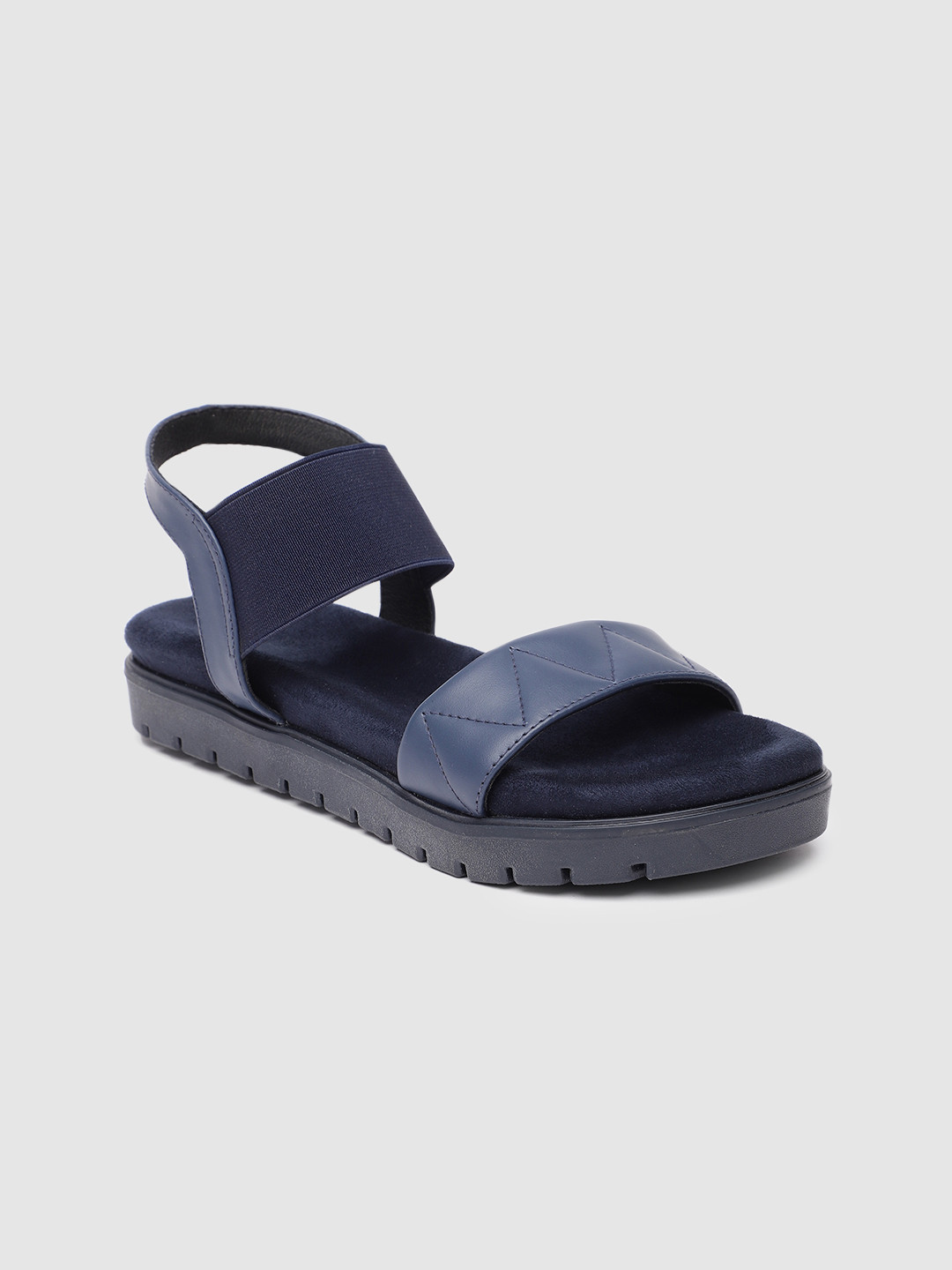 Inc 5 Women Chevron Textured Flatform Sandals