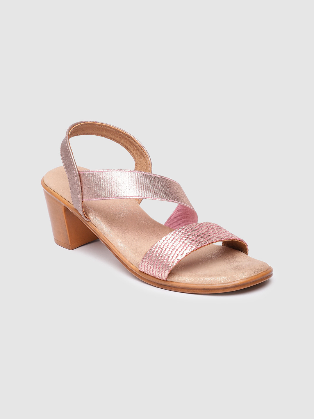 Inc 5 Rose Open Toe Block Heels