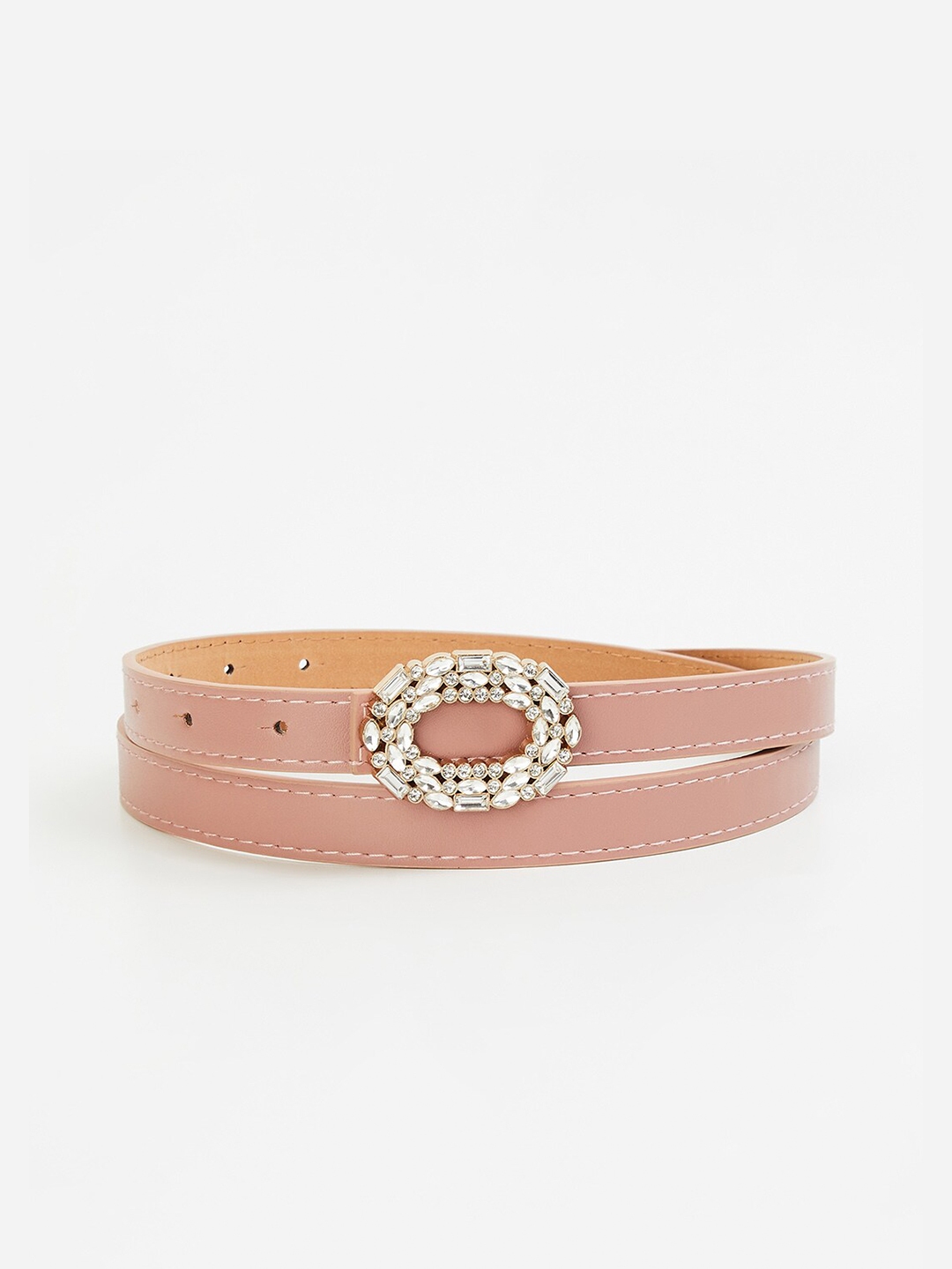 Embellished Slim Belt