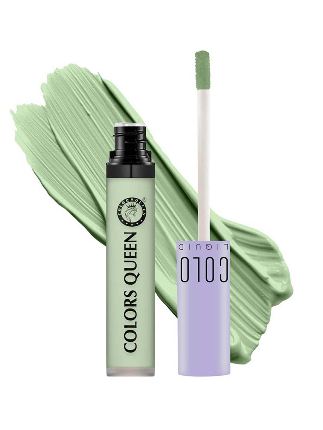 Colors Queen Conceal & Reveal Liquid Long Lasting Concealer - 6g - Green 12