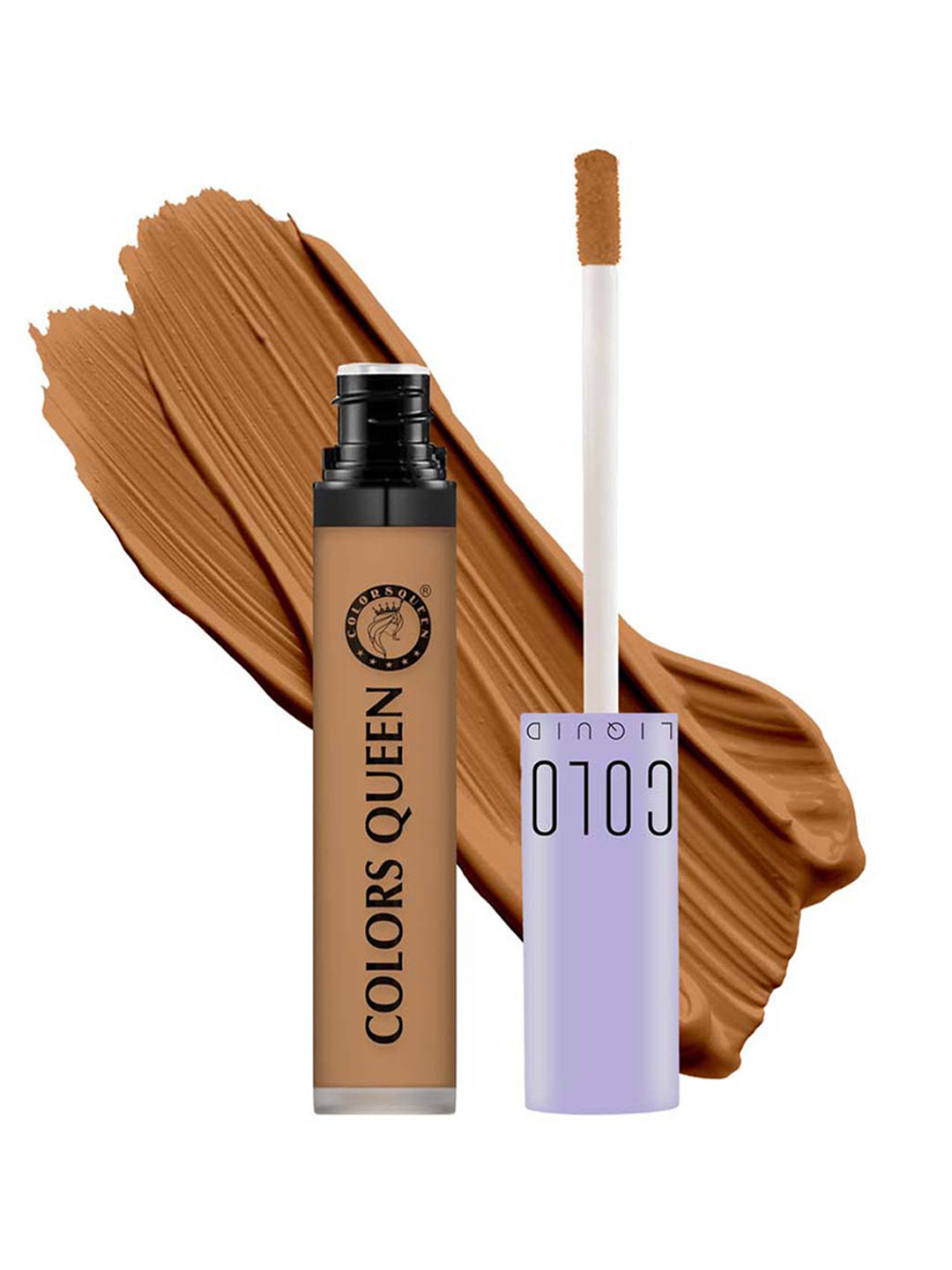Colors Queen Conceal & Reveal Long Lasting Liquid Concealer - 6g - Toast 10