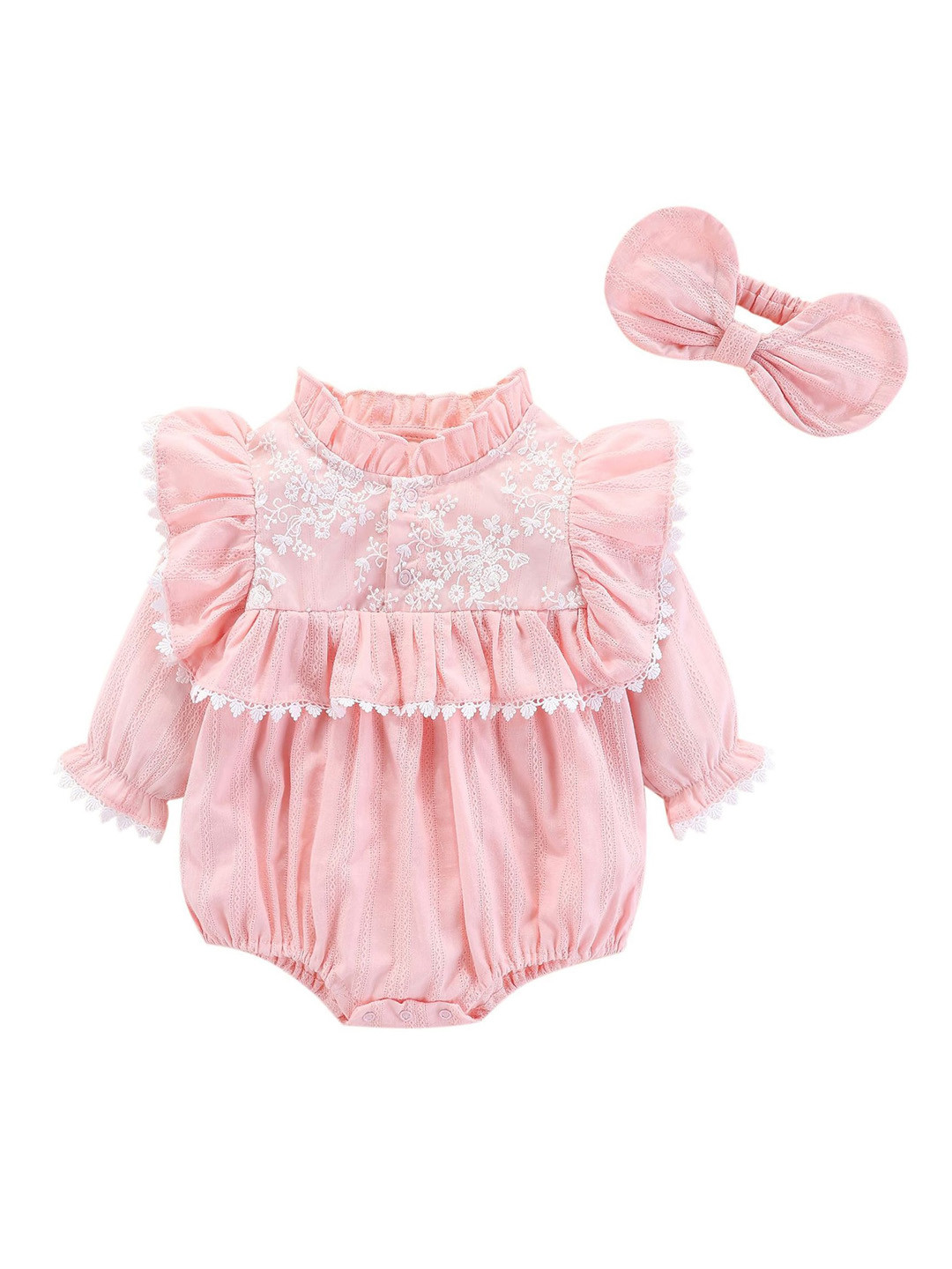 StyleCast Pink Girls Cotton Bodysuits