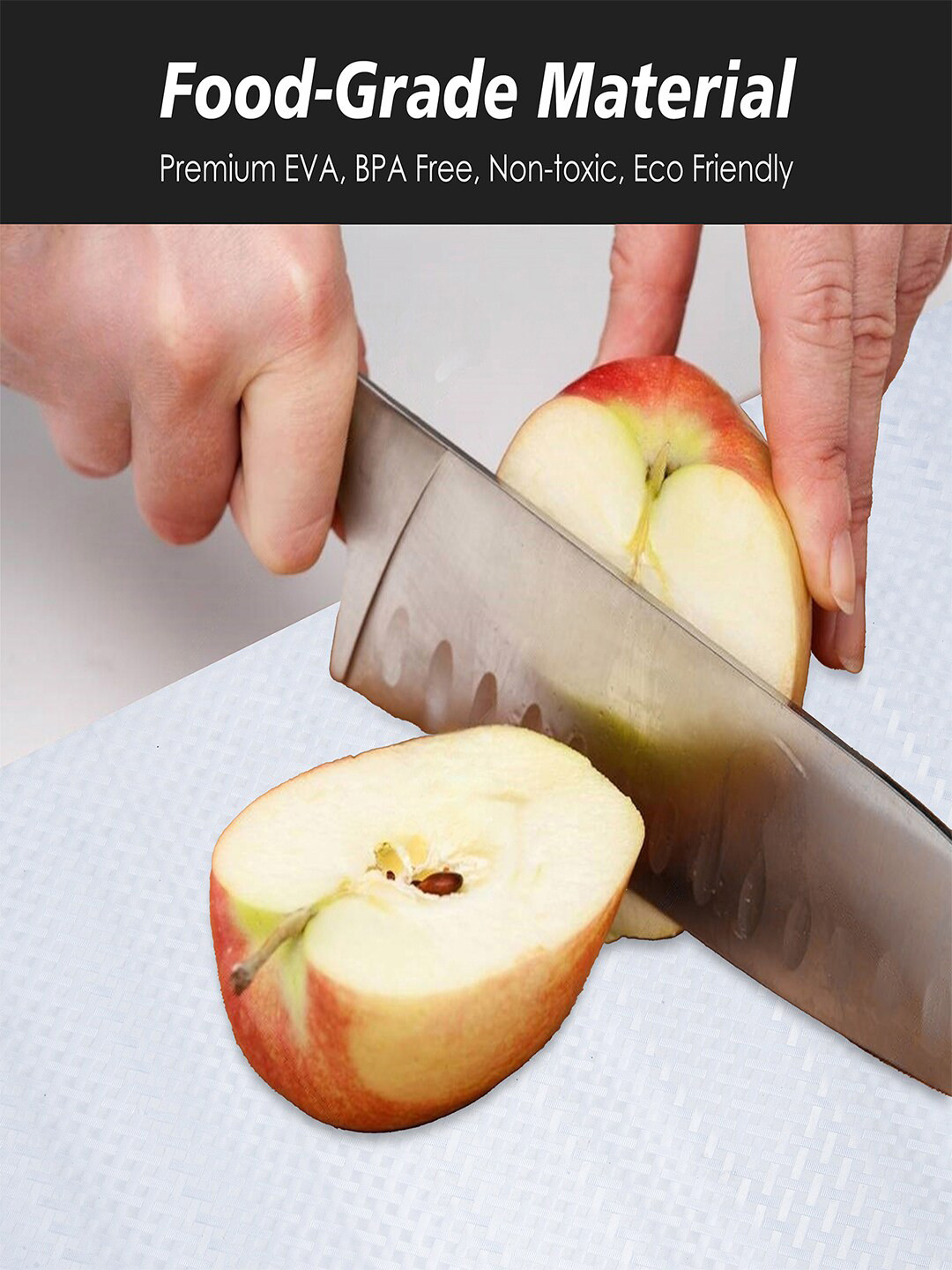 Kuber Industries White 2 Pieces Self Check Shelf Liner