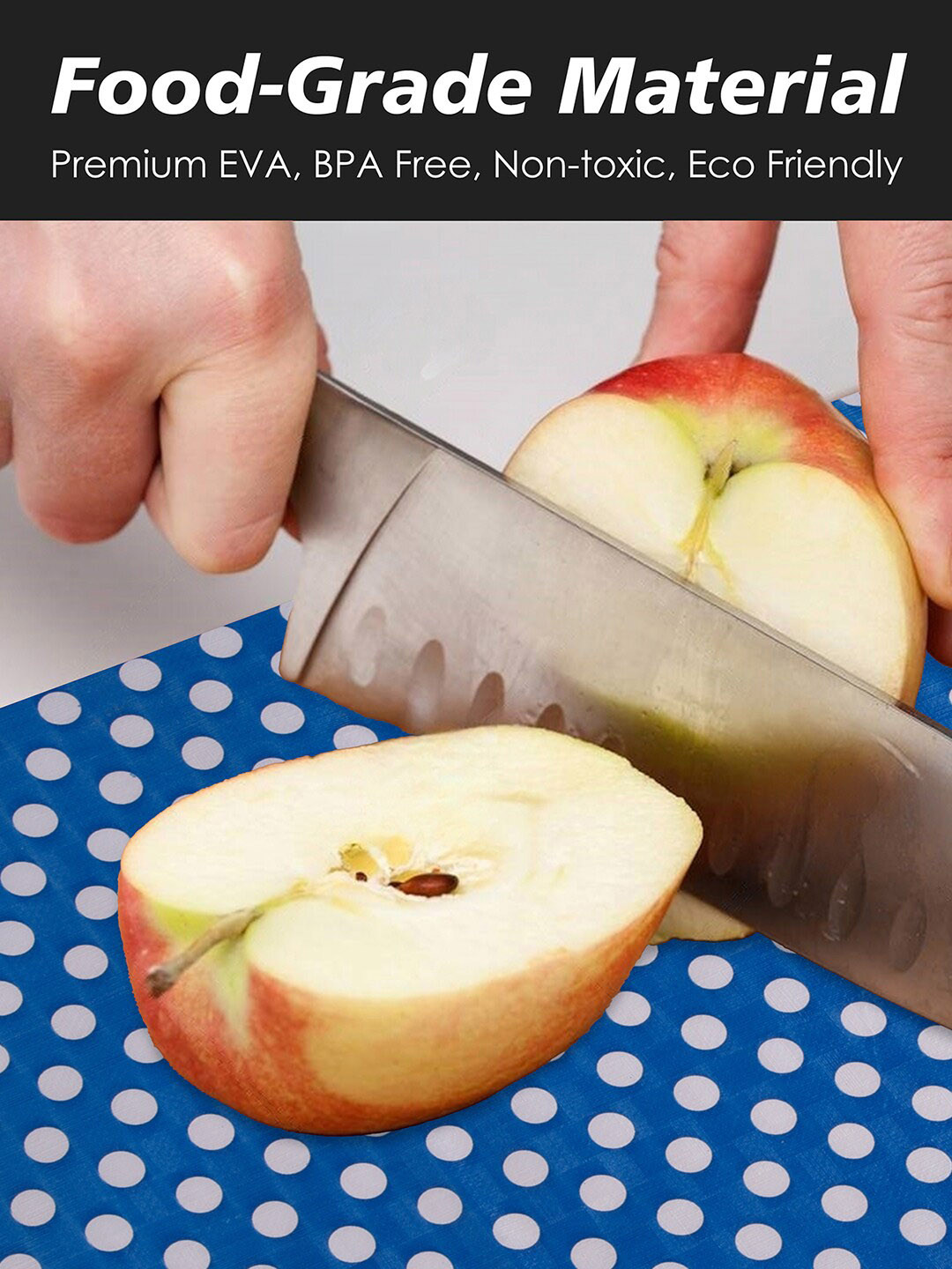 Kuber Industries Blue & White Printed Shelf Liner Drawer Organisers