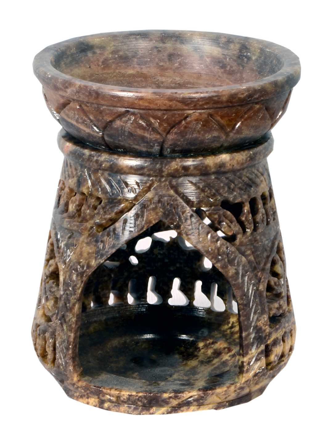 Avinash Handicrafts Brown Curved Aroma Oil Diffusers