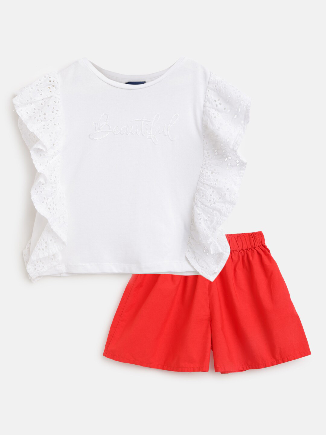Chicco Girls Ruffled Top With Shorts