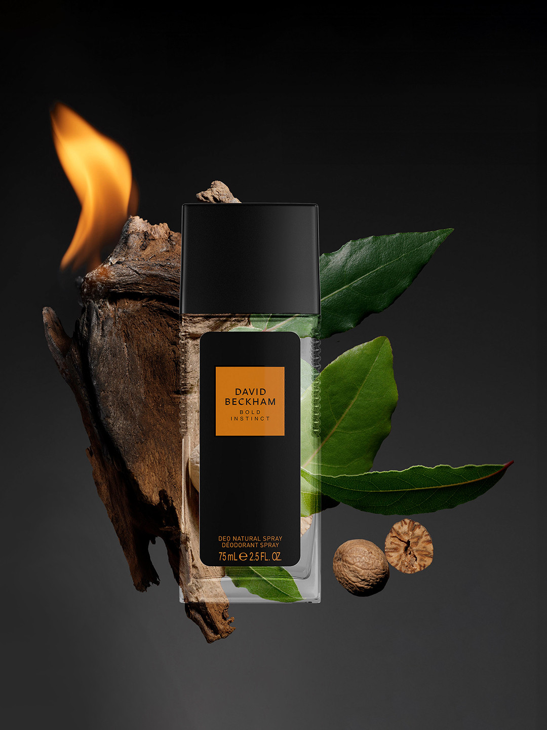 DAVID BECKHAM Men Bold Instinct Long Lasting Deodorant Natural Spray - 75 ml