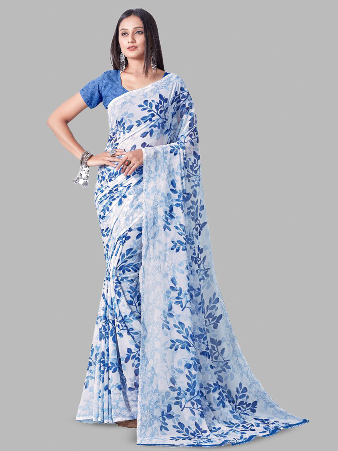 Sitanjali Floral Printed Saree
