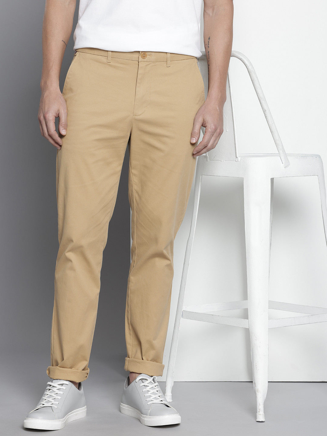 Tommy Hilfiger Men Regular Fit Regular Fit Trousers