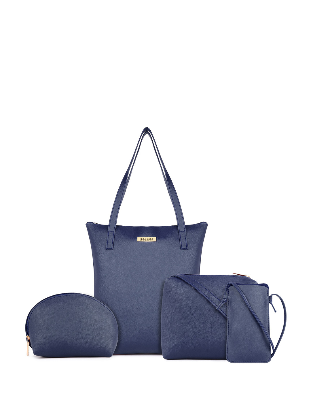 LEGAL BRIBE Set Of 4 Structured Water Resistance Tote Bag