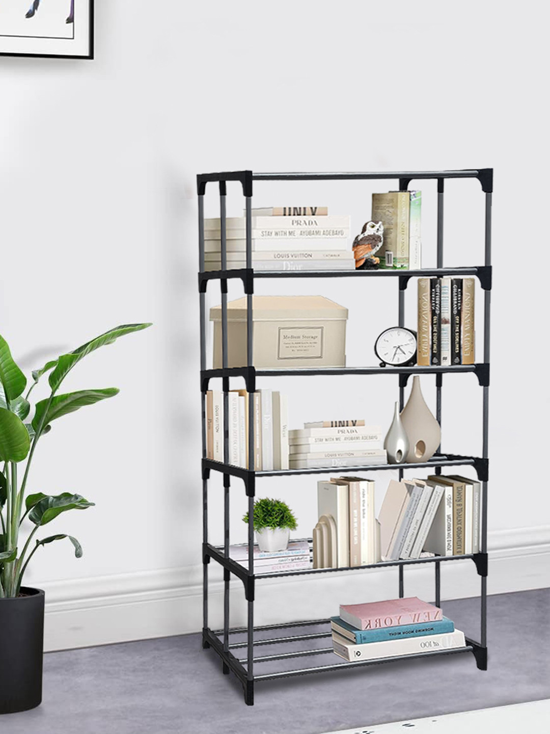 Urban Choice Blue Textured 6 Tier Racks