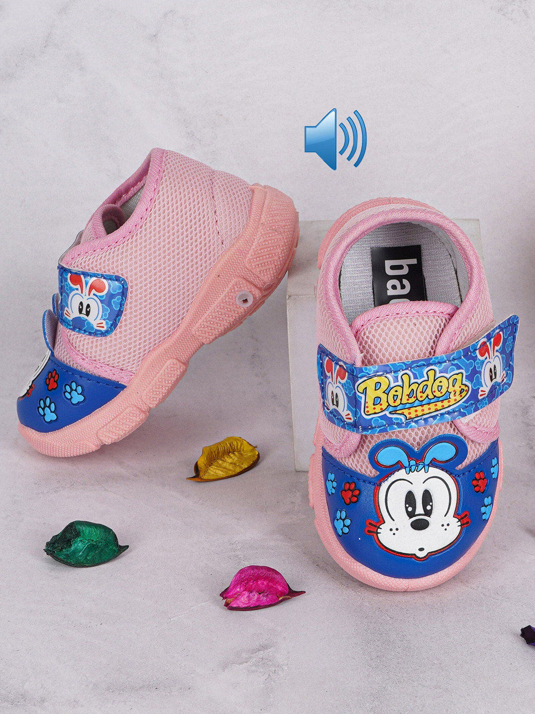 BAESD Kids Printed Lightweight Slip-On Sneakers