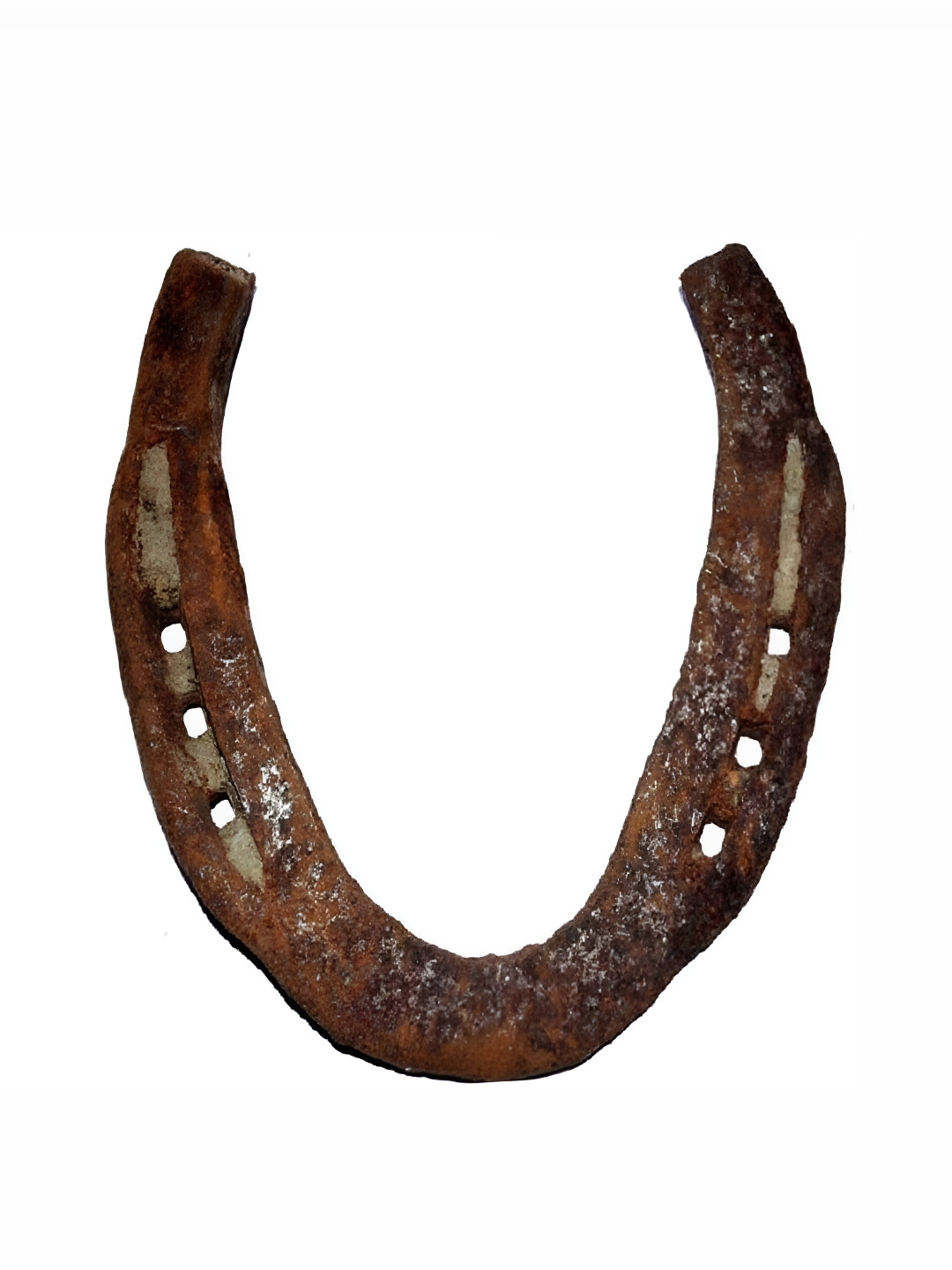 Navyaksh Horse Nail Brown Iron Metallic Living Room Small Showpiece - 4.3 Inches