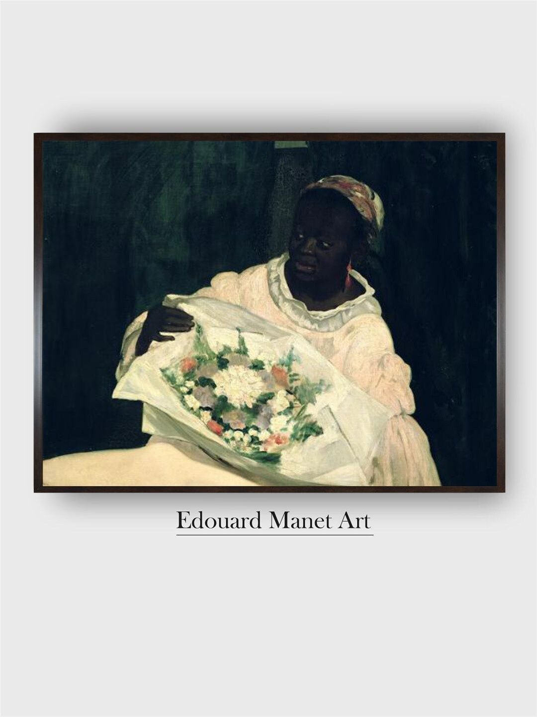 The Art House Black & Cream-Coloured Wooden Wall Art