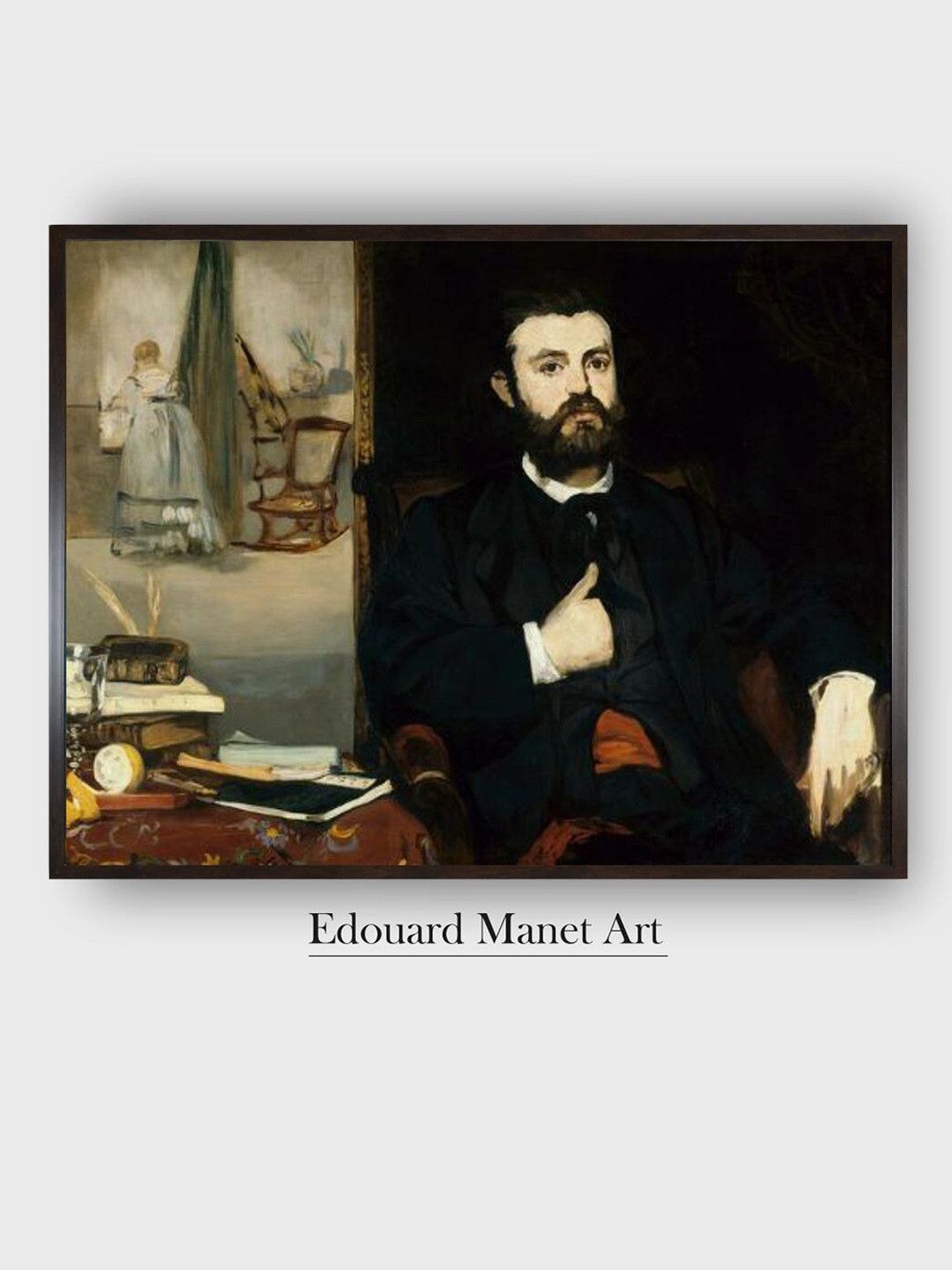 The Art House Sculptor Zacharie Atr Canvas Wall Rectangle Paintings Wall Art - 16 x 12In