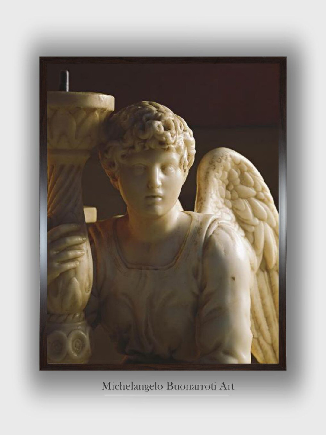 The Art House Candleholder Angel from the Ark Canvas Wall Paintings Wall Art -40 x 30 In