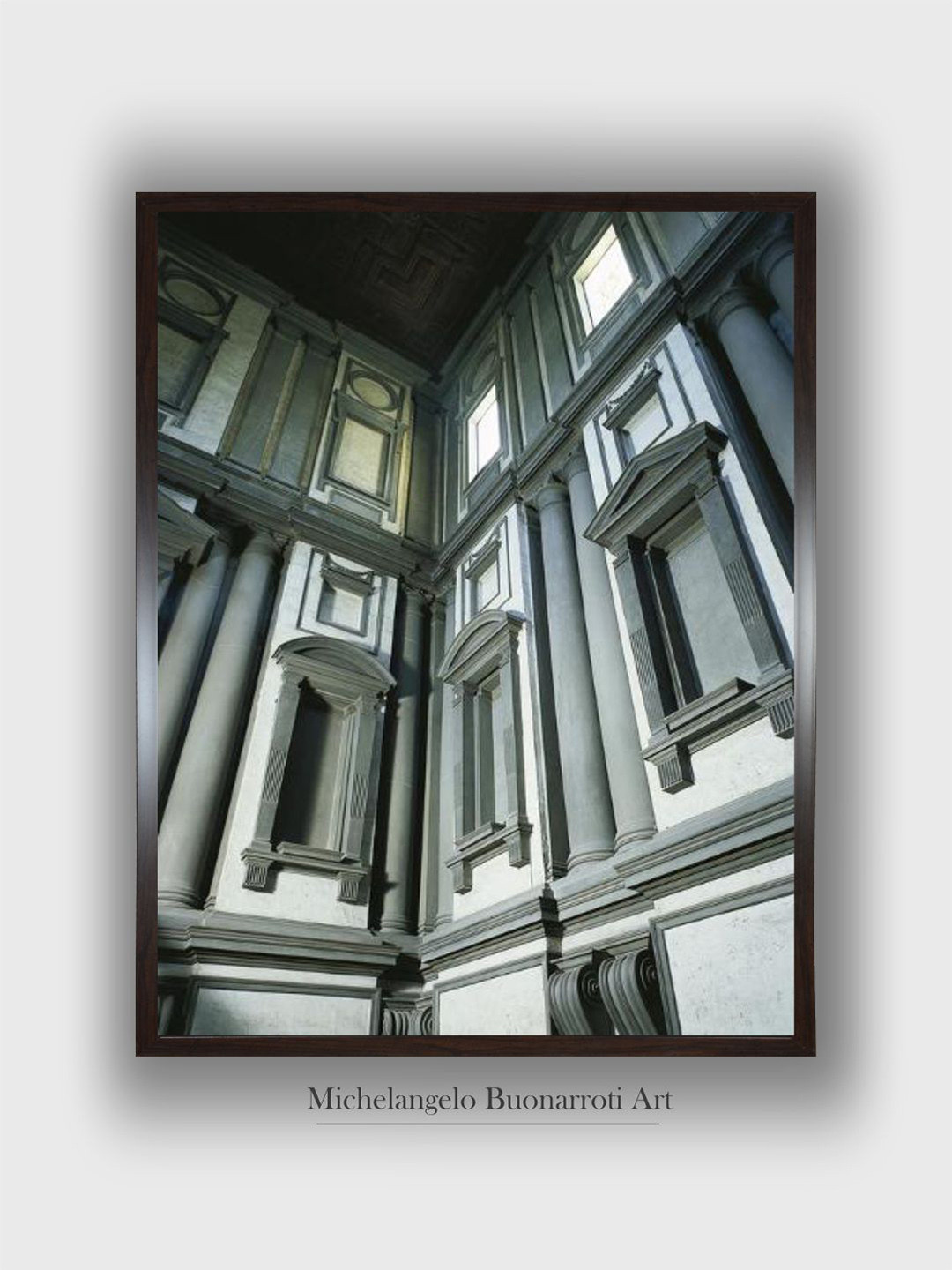 The Art House Detail from Laurentian Library Canvas Wall Paintings Wall Art -18 x 30 In