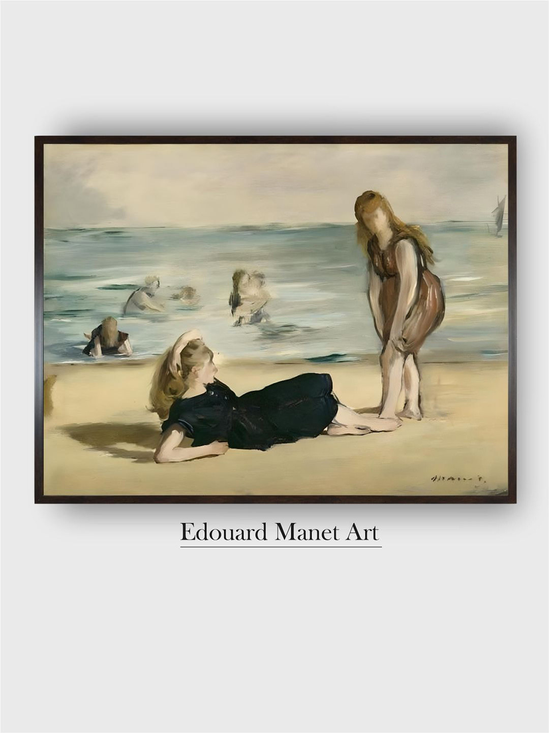 The Art House Wood Wall Rectangle Paintings Wall Art 9.44 x 7.08 In