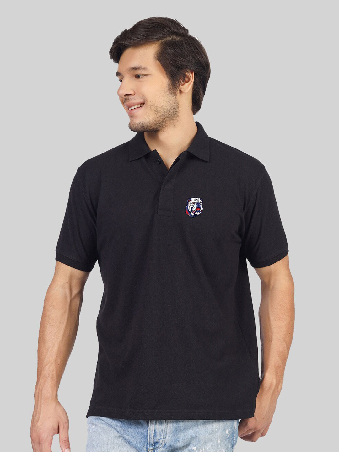 Greylongg Richard Paadler 71 Printed Polo Collar T-shirt