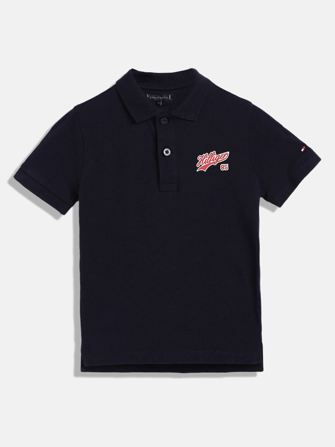 Tommy Hilfiger Boys Polo Collar Pure Cotton T-shirt