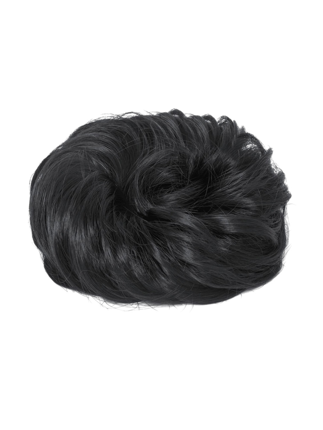 Krelin Messy Curly Hair Bun Extension - Black 04