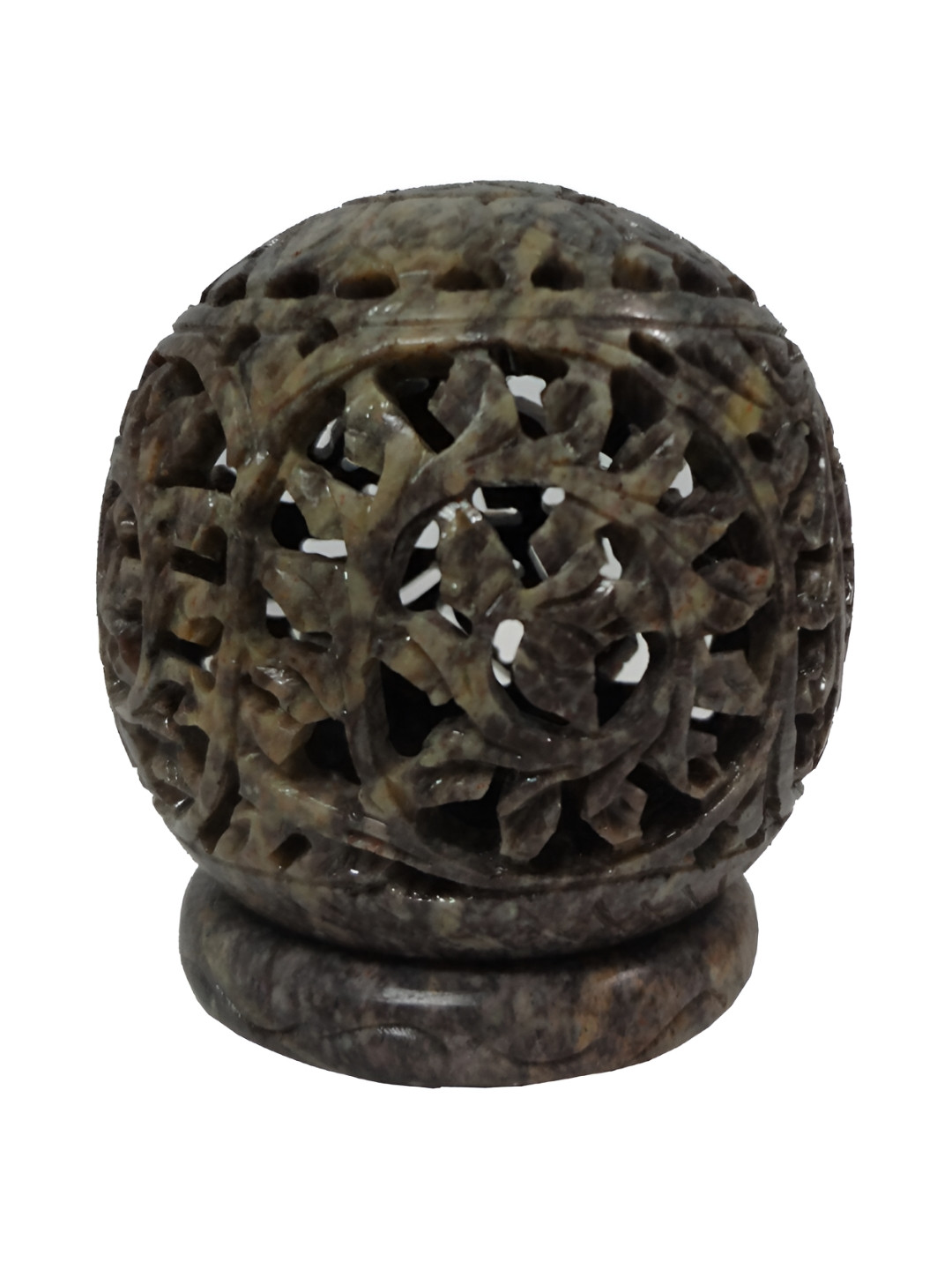 Avinash Handicrafts Black Candle Holder