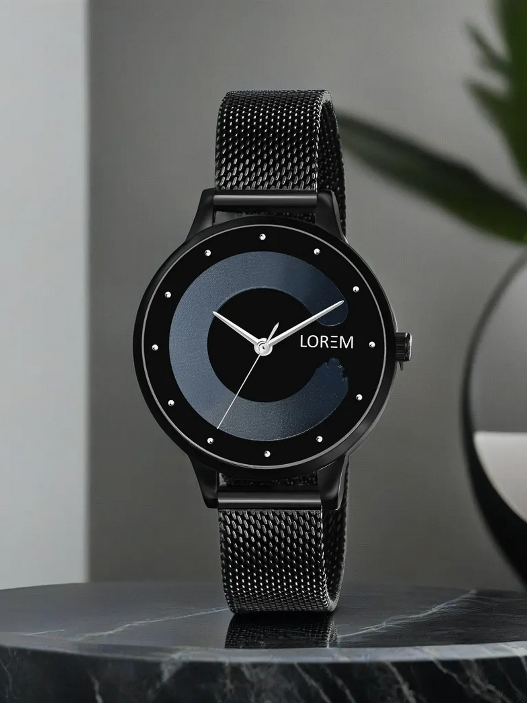 LOREM Women Embellished Stainless Steel Bracelet Style Straps Analogue Watch LR354