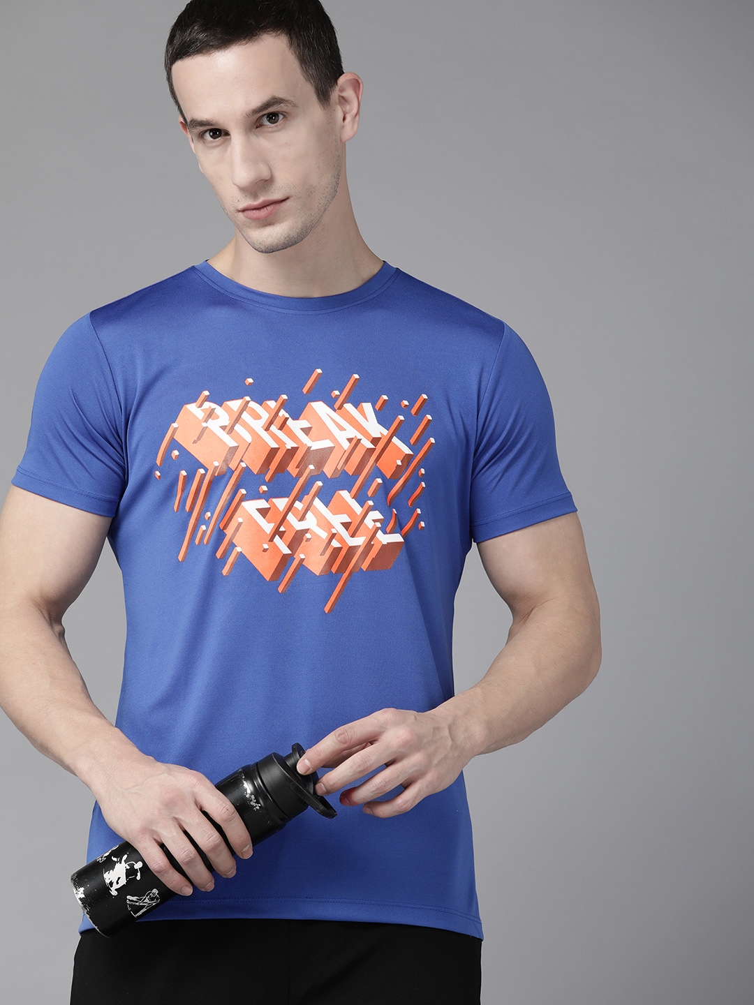 Tiger shroff store blue t shirt