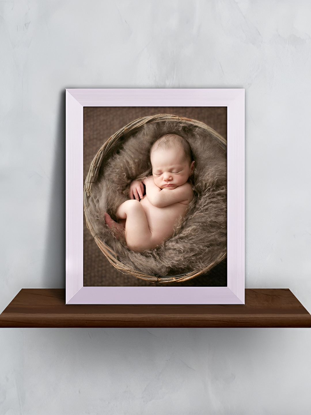 ArtzFolio White Wood Table Photo Frames