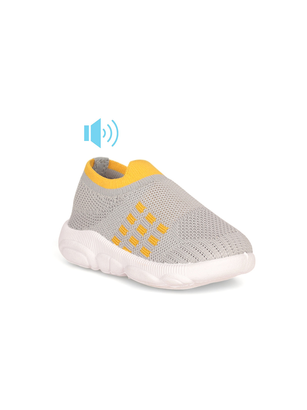 Lil Lollipop Kids Textured Musical Slip On Sneakers